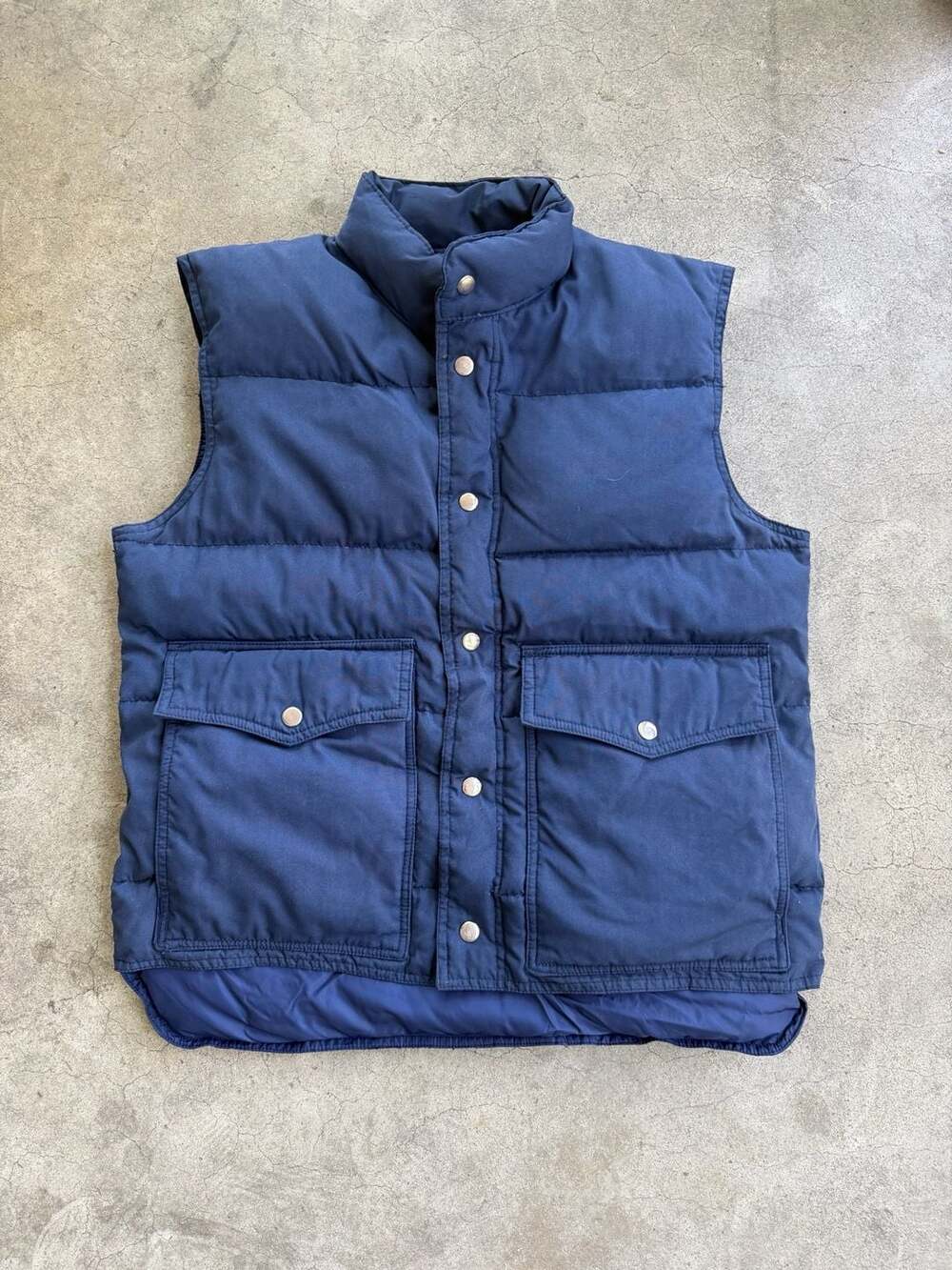 Vintage 70s High Adventure Insulated Duck Down Puffer Vest